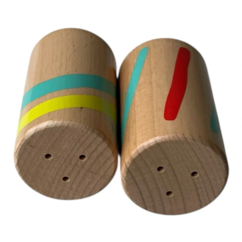 LOVEVERY Wooden Sound Cylinders Toy  Inspector Play Kit 7-8mos Montessori Baby